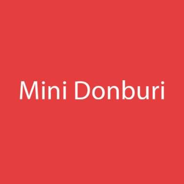 Mini Donburi